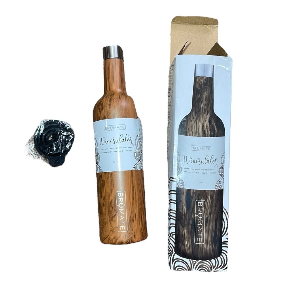 BrüMate Brown Wine Insulator